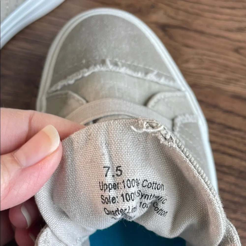 Blowfish Malibu Mars Taupe Sneakers - Picture 6 of 9